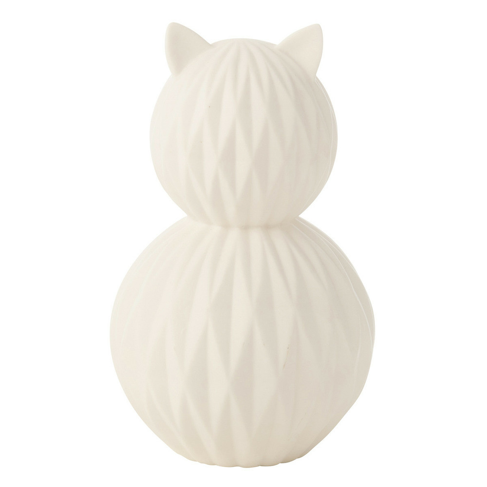 Lampe à poser led en porcelaine 