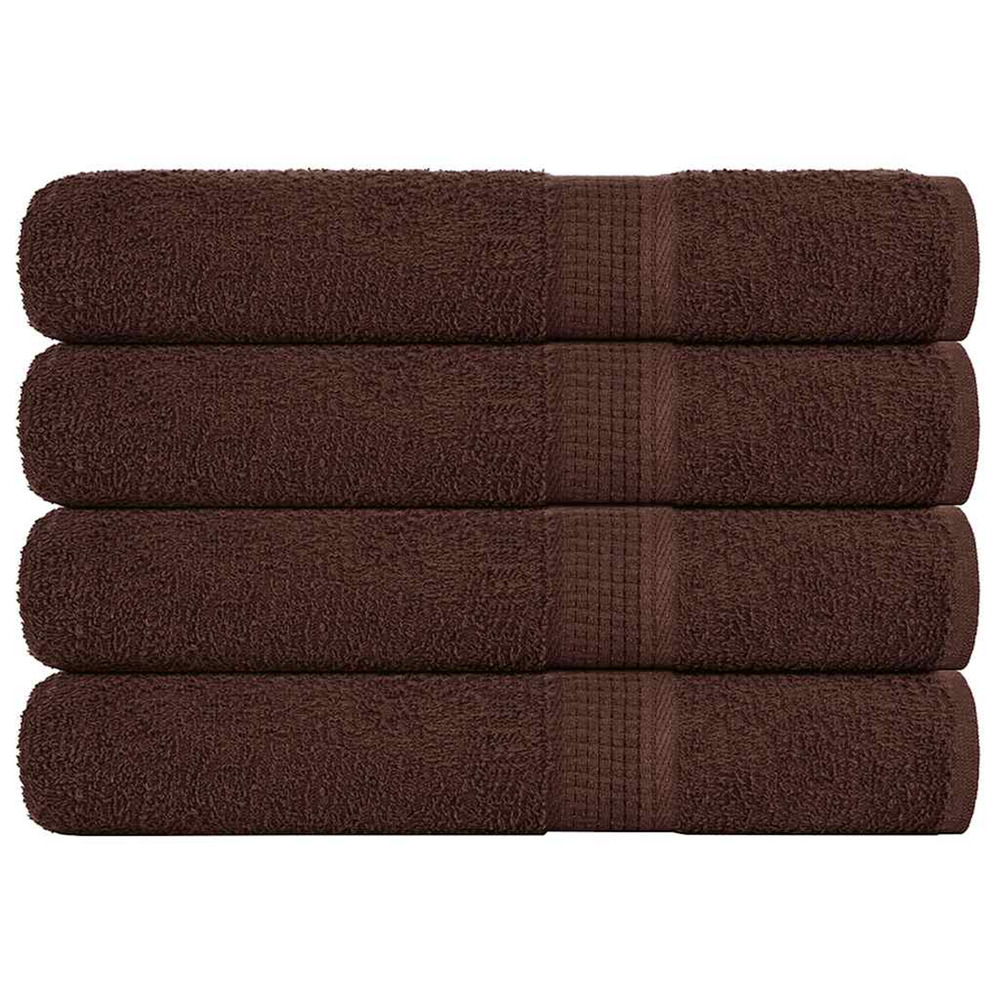 Serviettes frogn 4 pcs marron 100x200 cm 360 g/m²