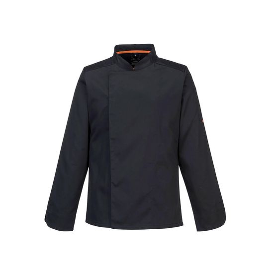 Veste de cuisine manches longues stretch mesh air pro - xxl - noir - portwest