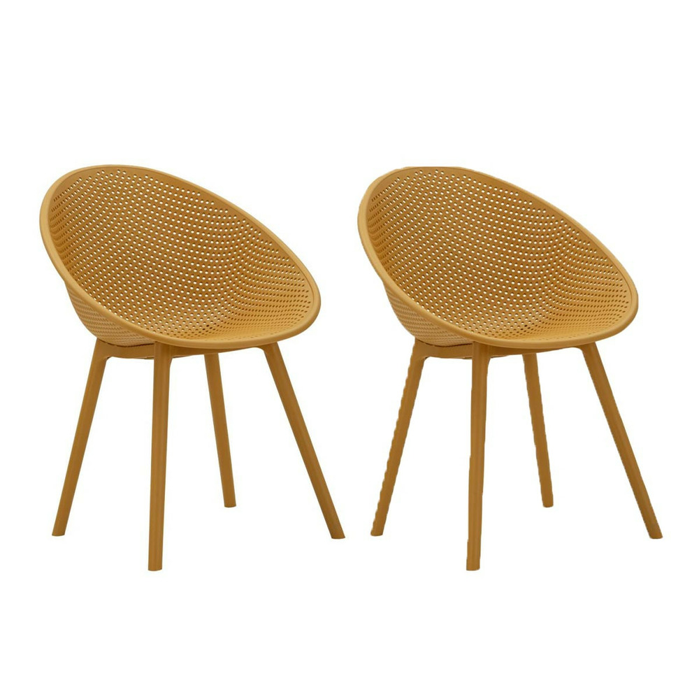 Lot de 2 chaises de jardin 