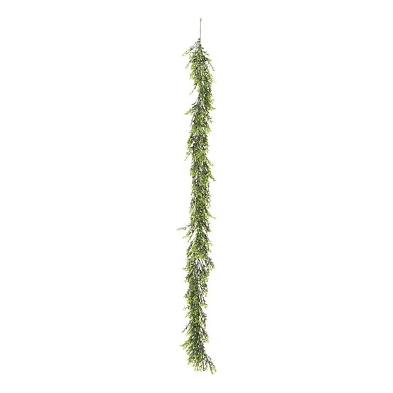 Fleur artificielle obia guirlande saule 150cm vert