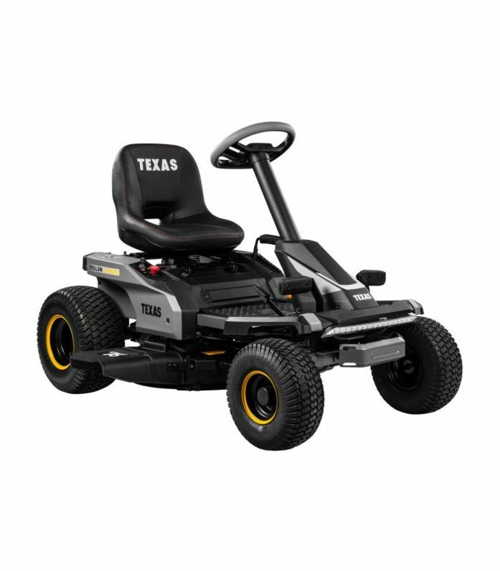 Tracteur tondeuse batterie 72v 24ah coupe 76 cm hydrostatique mulching - texas epsilon r7600li