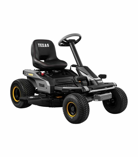 Tracteur tondeuse batterie 72v 24ah coupe 76 cm hydrostatique mulching - texas epsilon r7600li