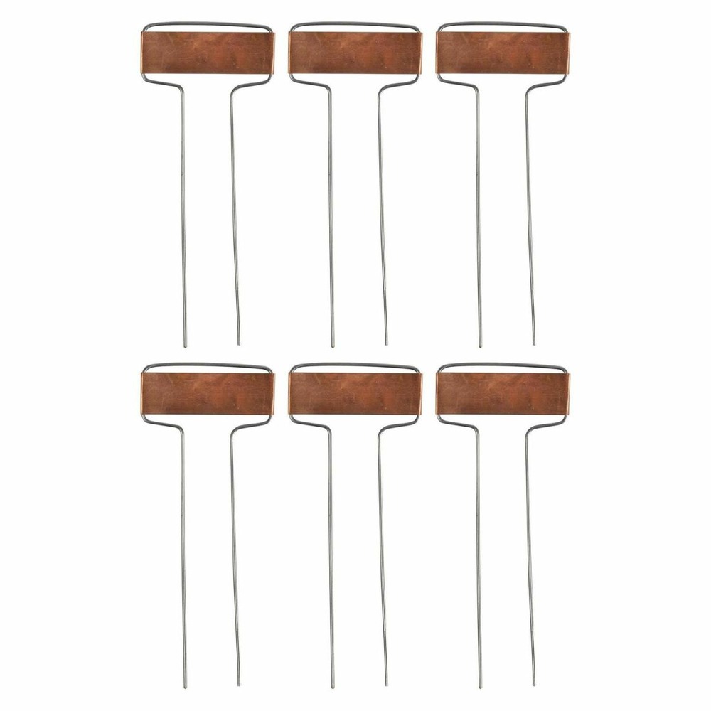 Etiquettes à plantes en cuivre (lot de 6)