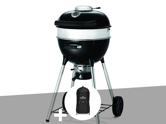 Barbecue à charbon charcoal kettle pro 47 cm + housse pour barbecue à charbon ke