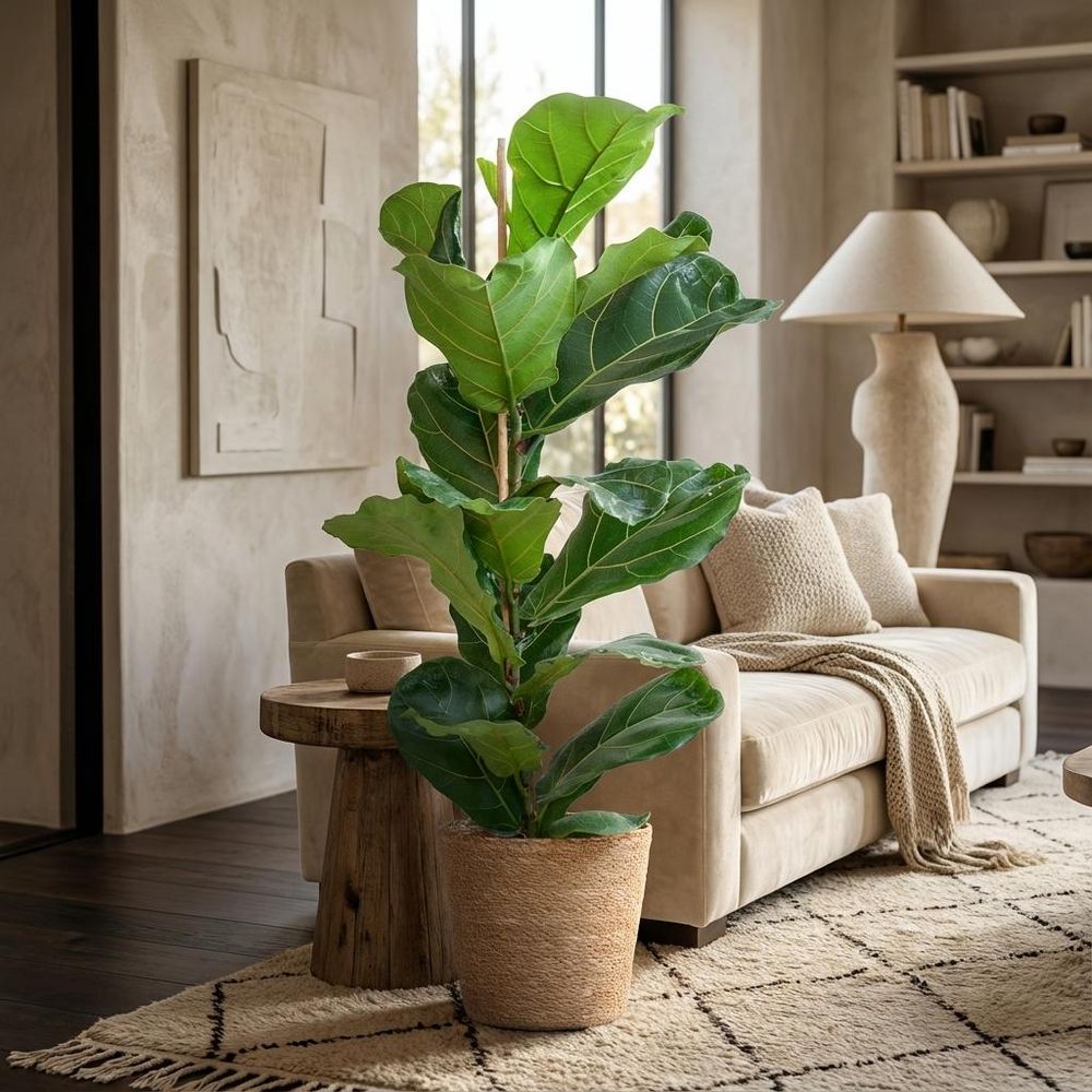 Ficus lyrata - pot de 21cm - hauteur 75 - 85cm