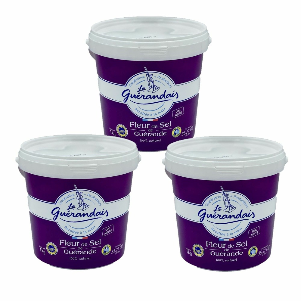 Fleur de sel de guérande igp