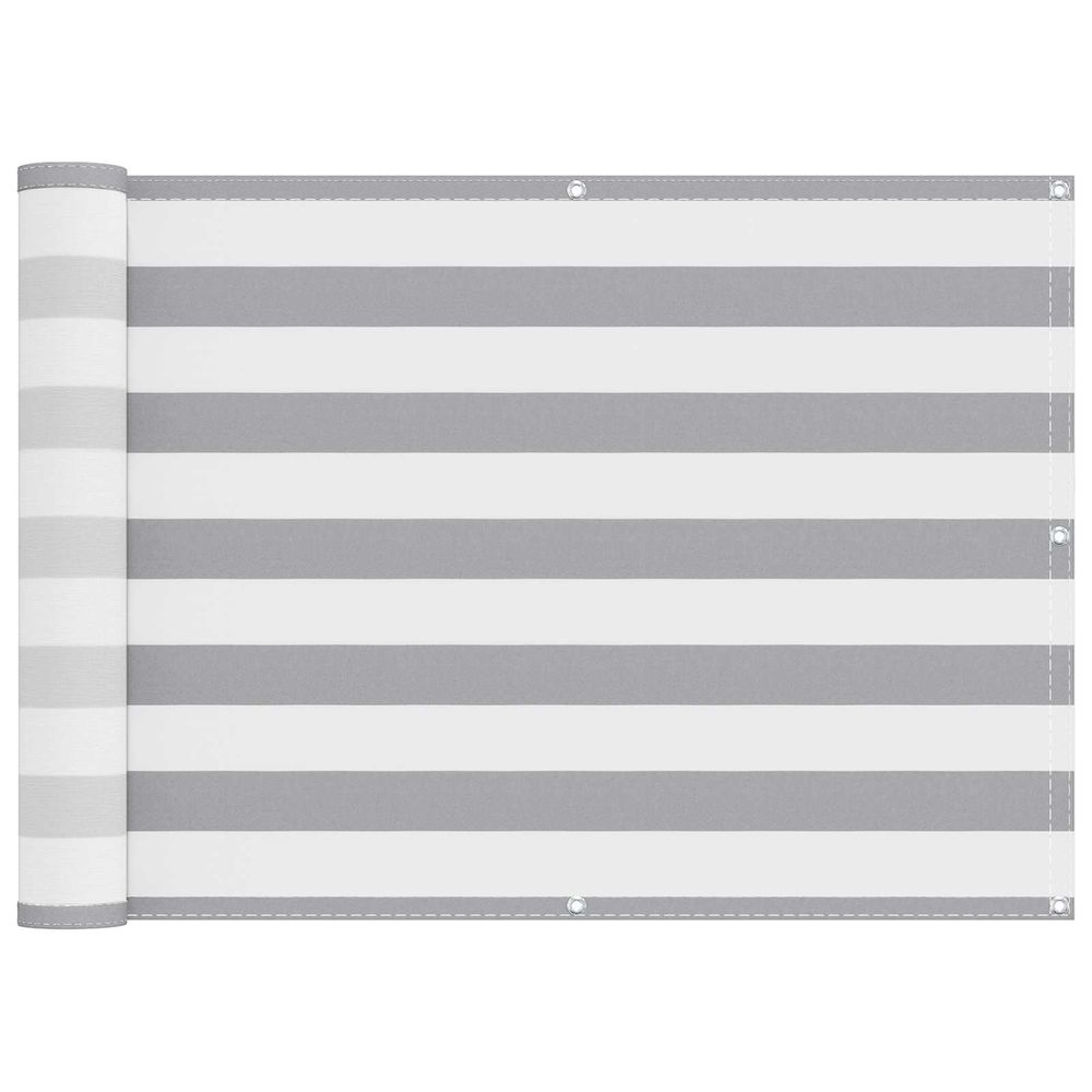 Écran de balcon rectangulaire 75 x 500 cm tissu oxford