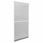Moustiquaire pour porte cadre fixe en aluminium 95 x210cm blanc