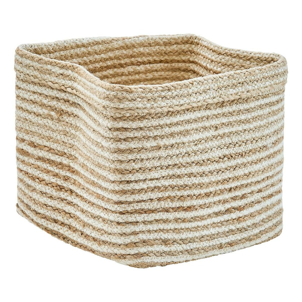 Panier de rangement tito en jute 30x30cm