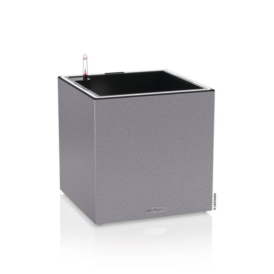 Jardinière canto stone 40 led low all-in-one 40x40 cm
