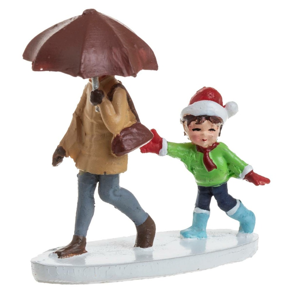 Santon pour village scenette de ville assorti