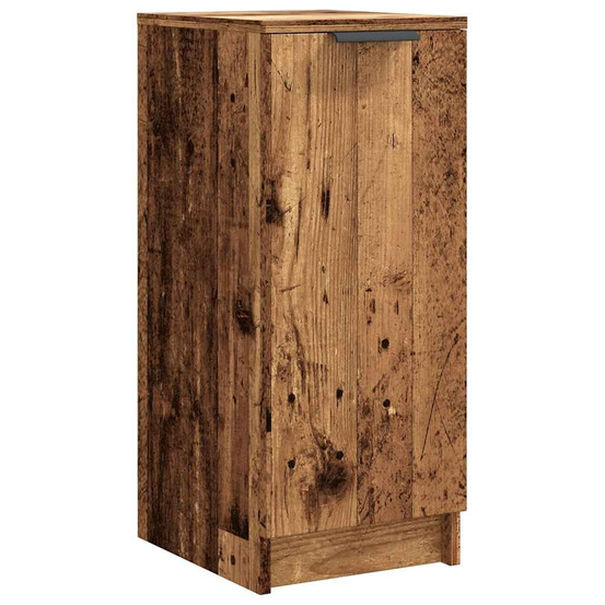 Armoire à chaussures vieux bois 29,5x35x70 cm bois ingénierie