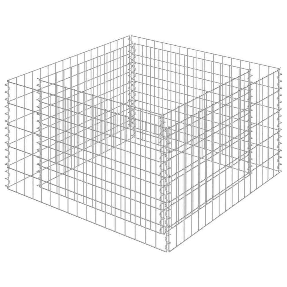 JARDINIERE GABION ACIER GA 2-(862483)