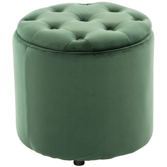 Tabouret pantin en velours