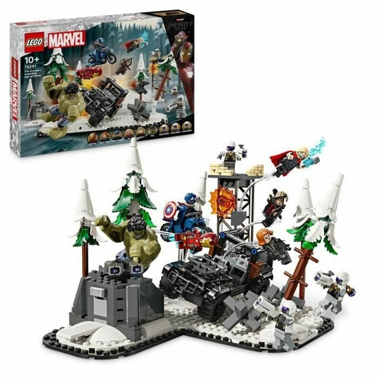 Lego avengers rassemblement : l'ere d'ultron, minifigurines de super-héros
