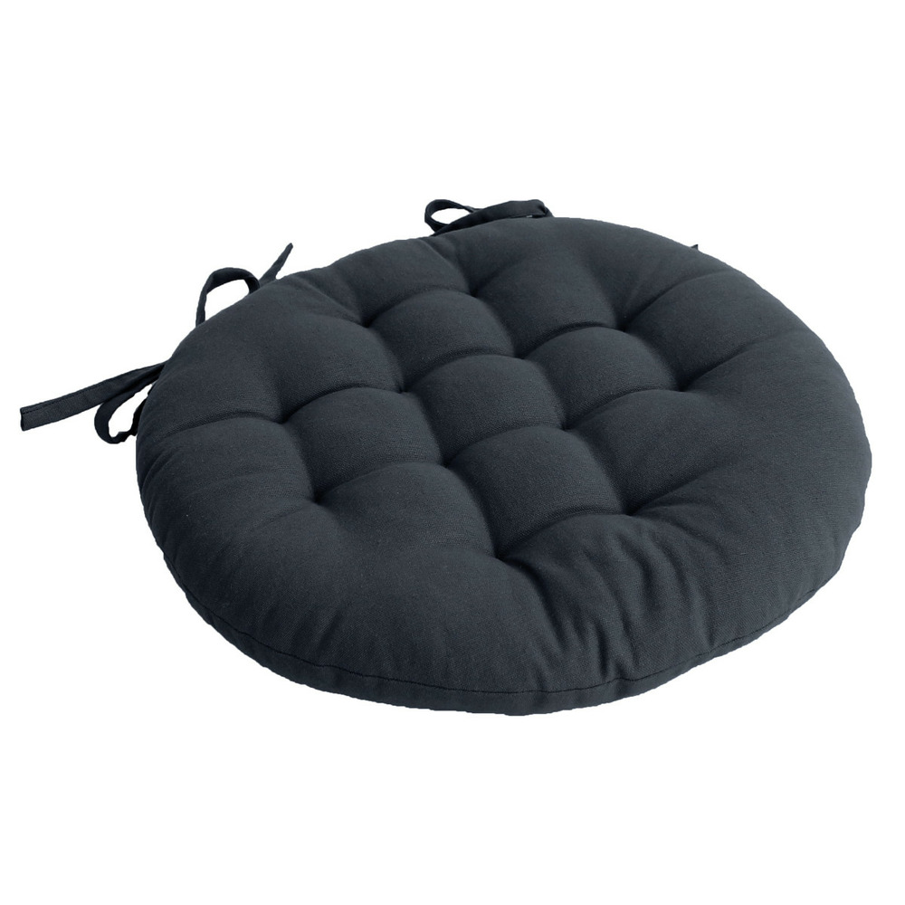 Galette de chaise piquée uni 