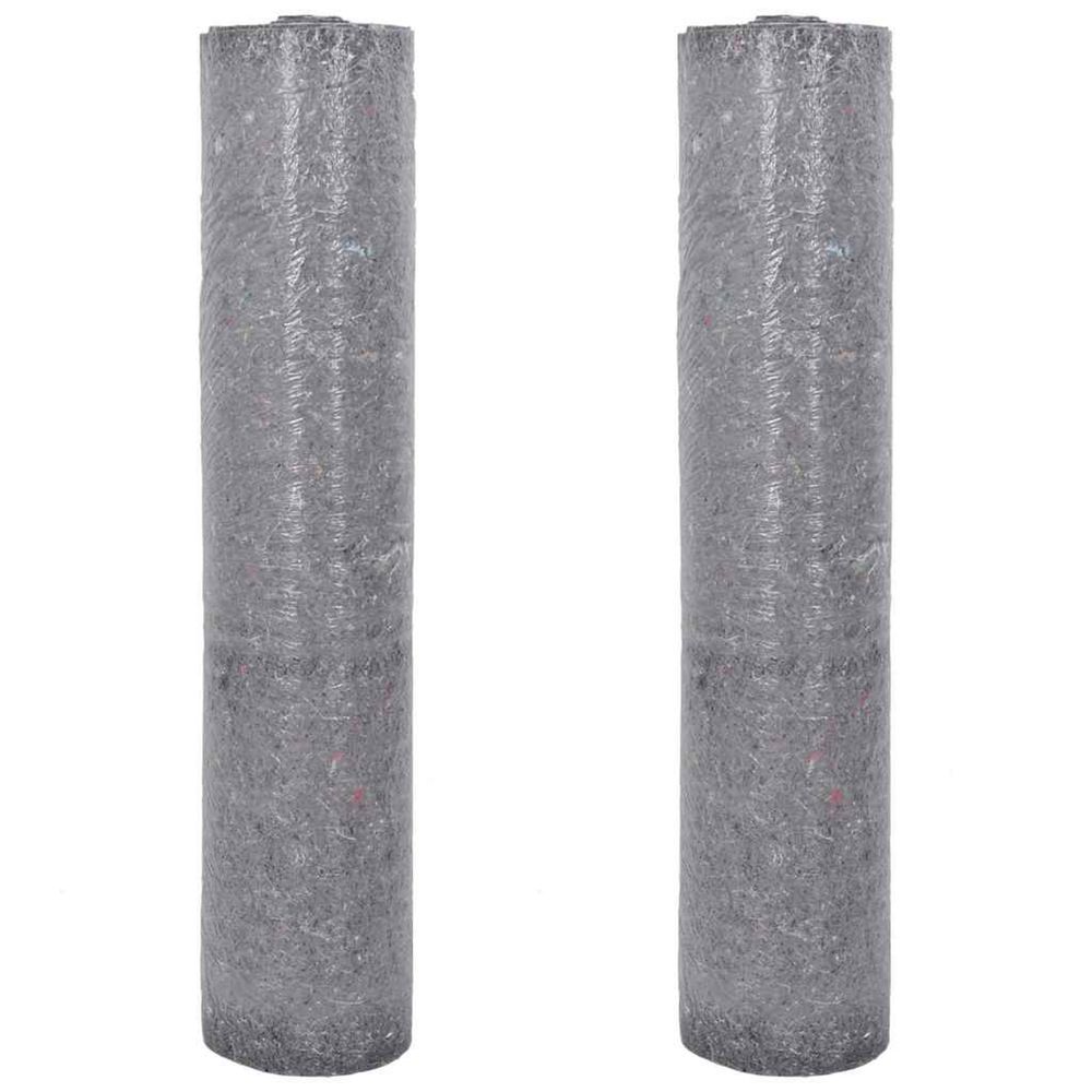 Polaires de peintre antidérapantes 2 pcs 25 m 180 g/m² gris