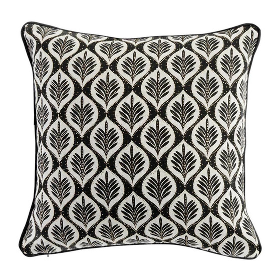 Coussin déco à motifs