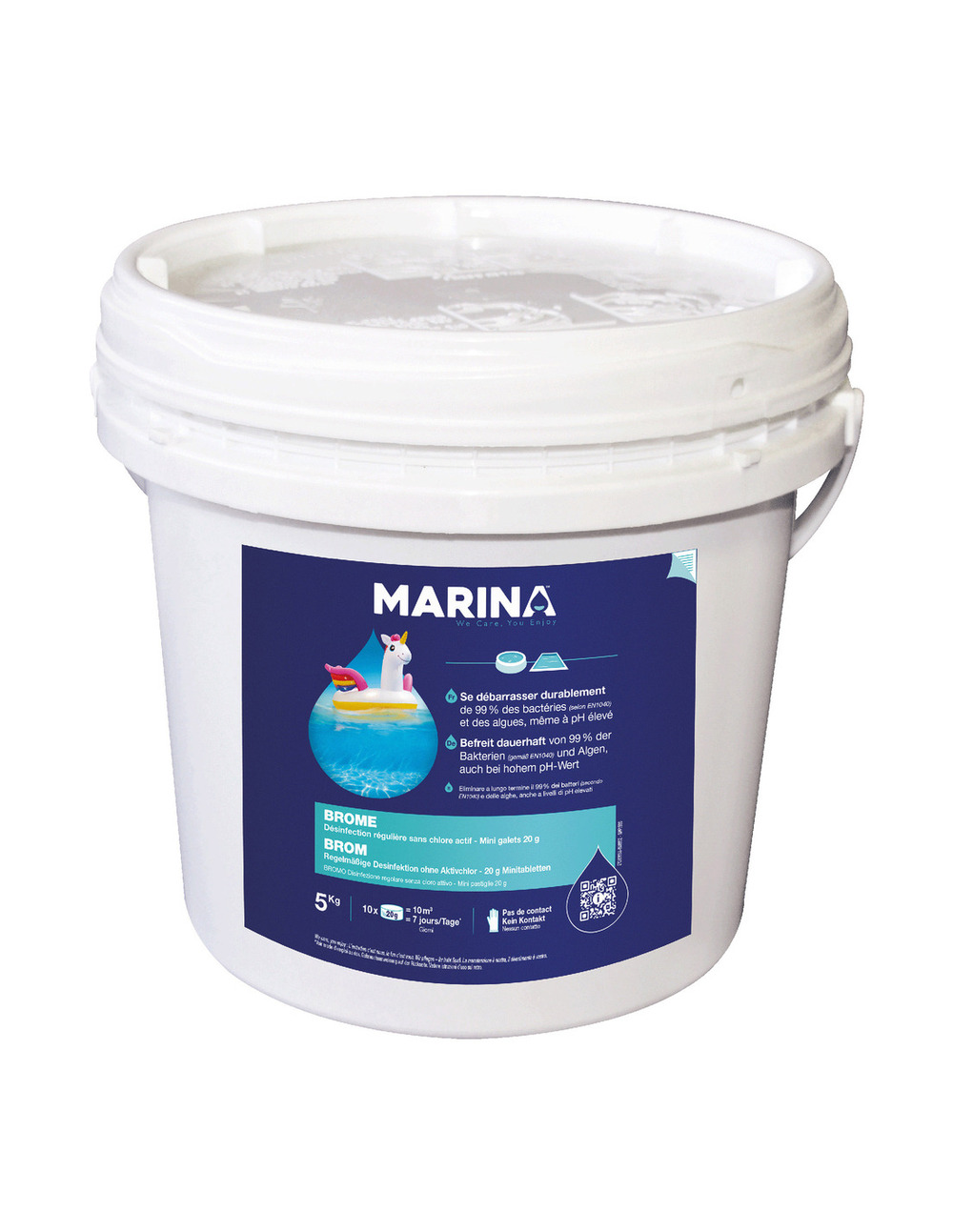 Brome mini galets 20g tp2 5kg - marina