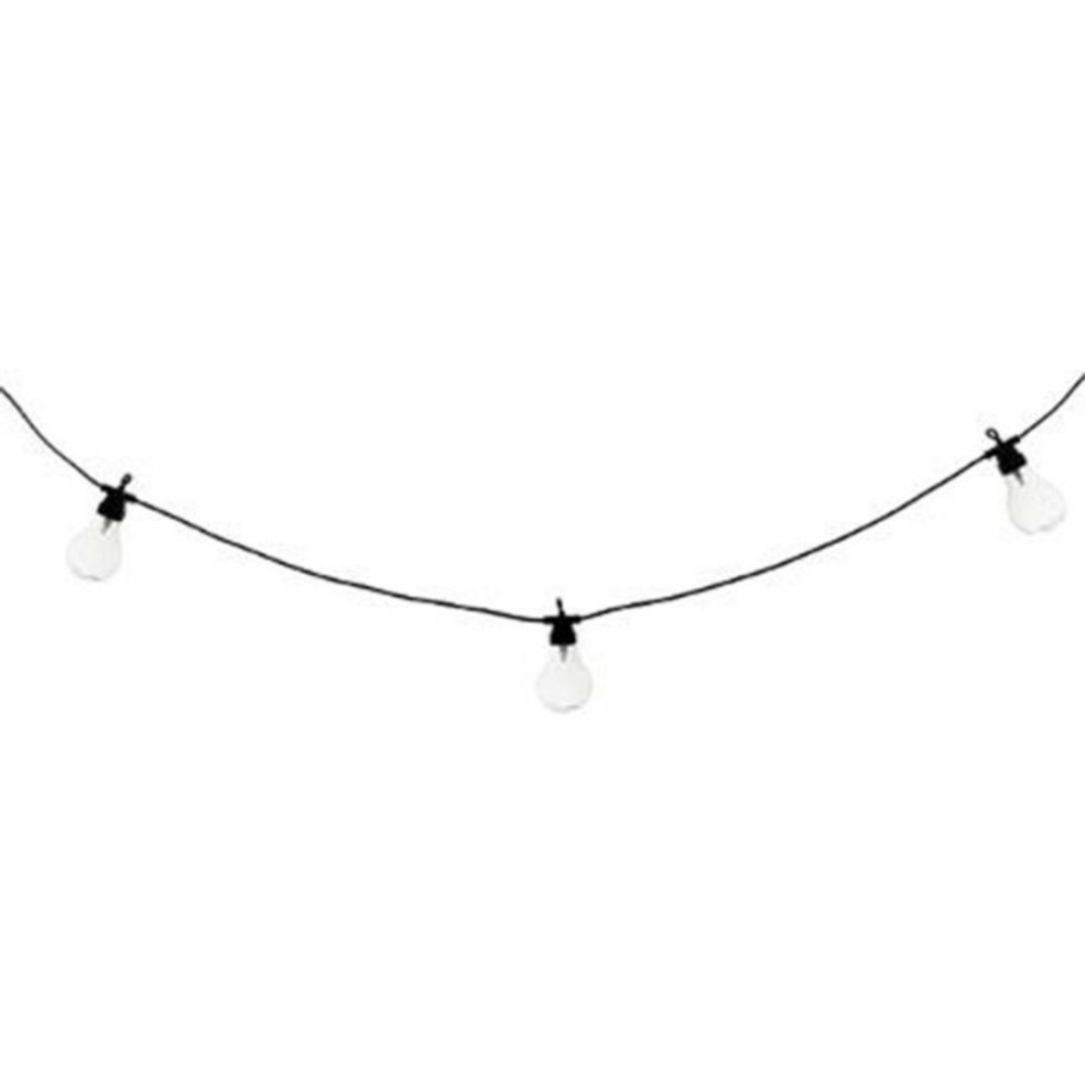 Guirlande lumineuse à led 10 ampoules 5m noir