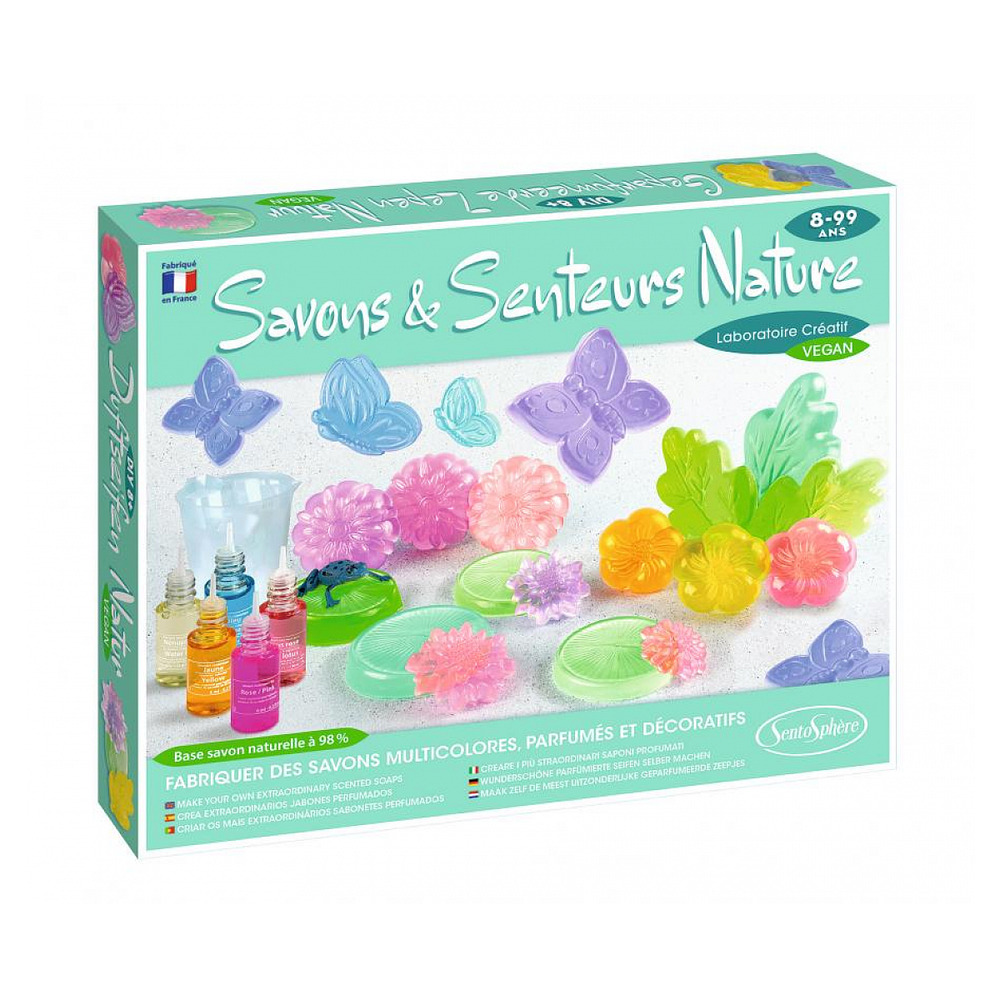 Kit de savons nature : créez des savons multicolores diy