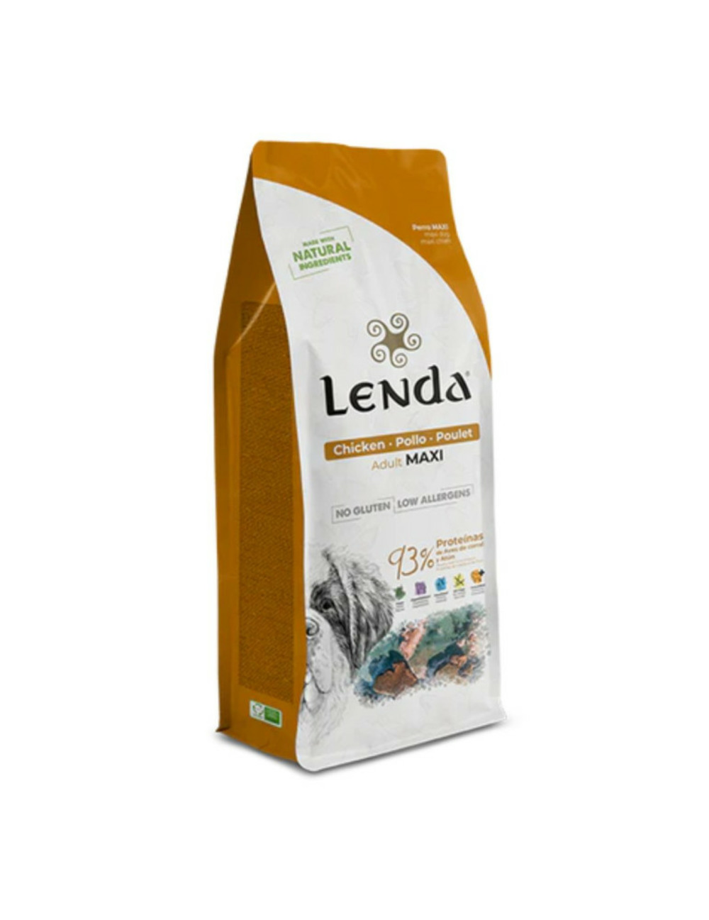 Chicken maxi - croquettes chien adulte de grande race au poulet - 12kg