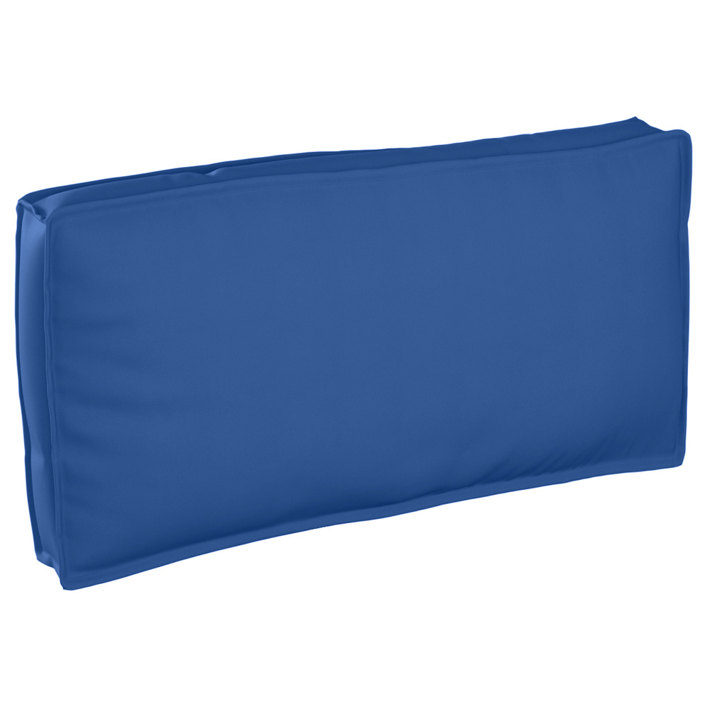 Coussin bleu royal 120 x 60 x 12 cm tissu oxford