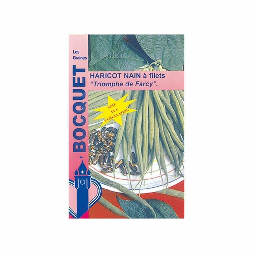 Graines d'haricot nain à filet triomphe de farcy 120g