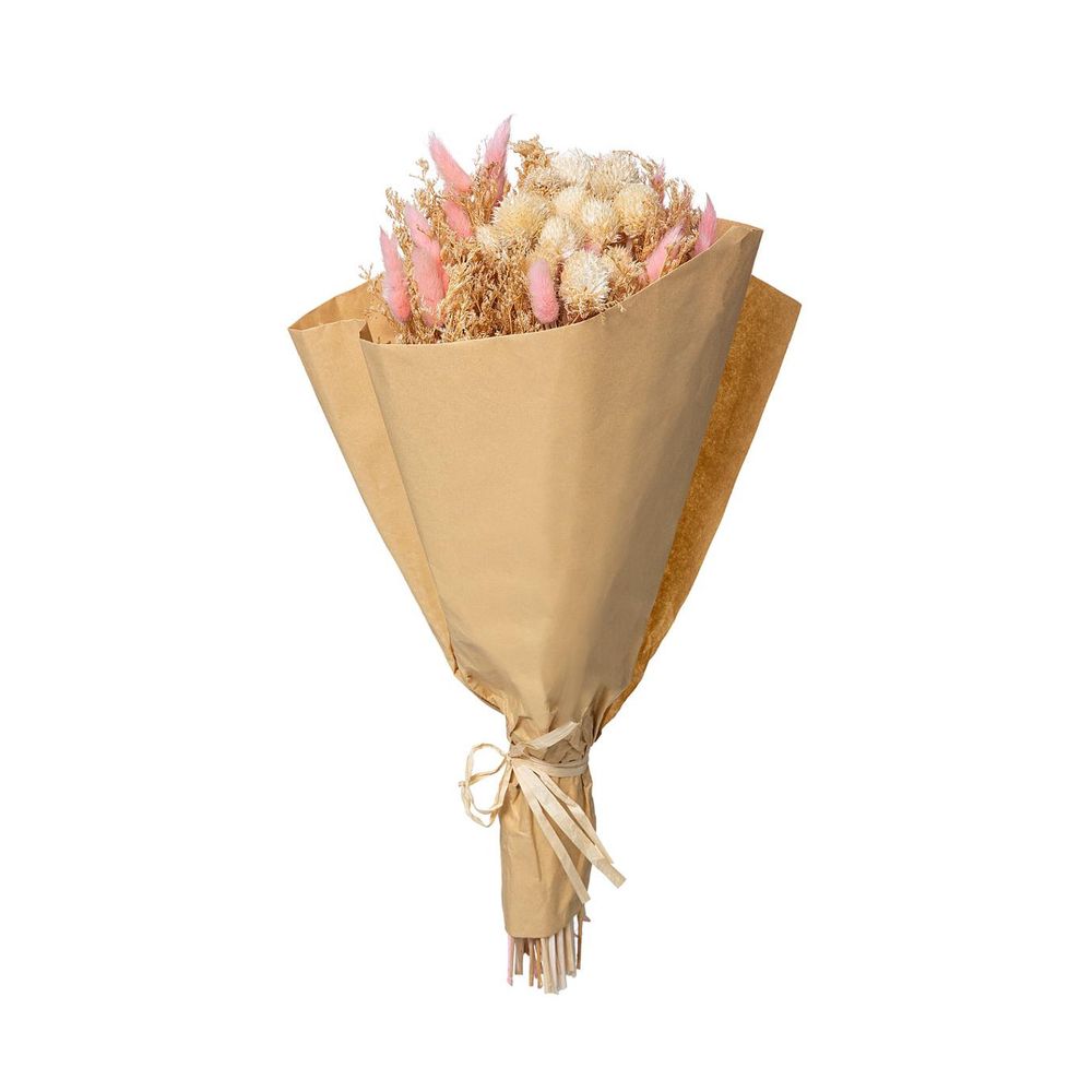 Bouquet de fleurs séchées d. 19 x h. 48 cm