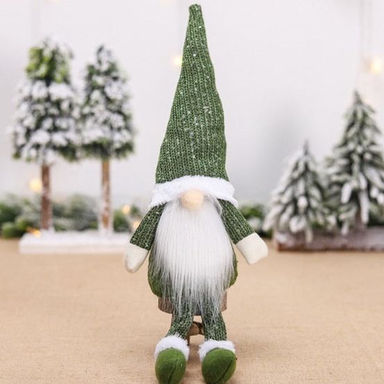 Lutin de noël - vert foncé