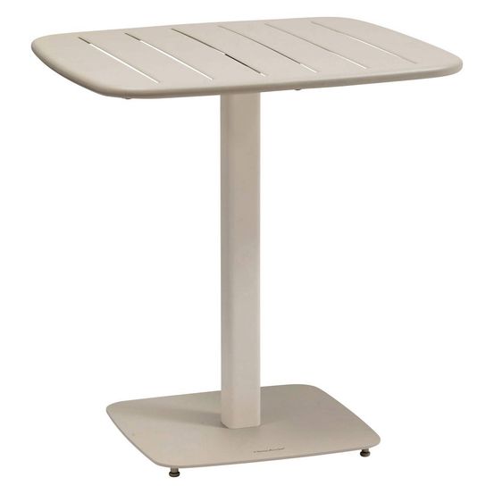 Table de jardin 2 places alegoria 70x70cm argile