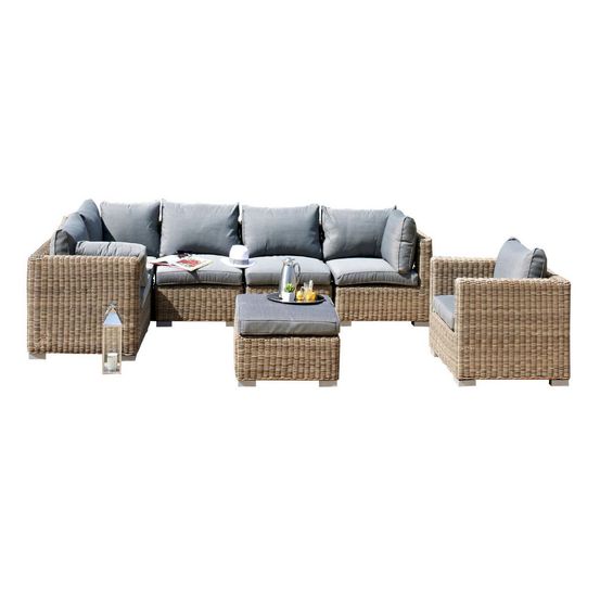 SALON DE JARDIN RESINE RONDE-(739195)