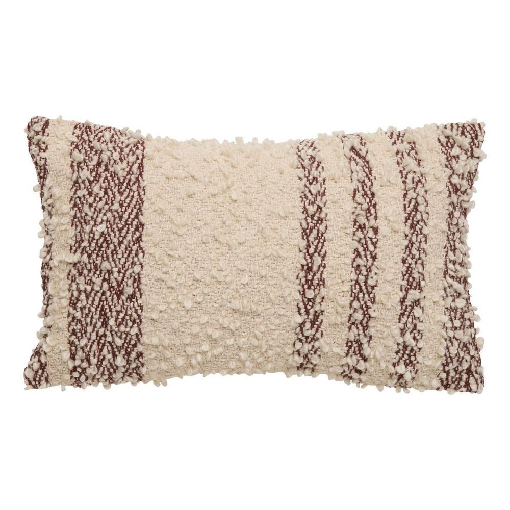 Coussin déco bouclette 