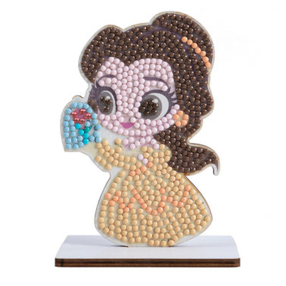 Kit de diamant pour figurine belle en bois de 15 cm