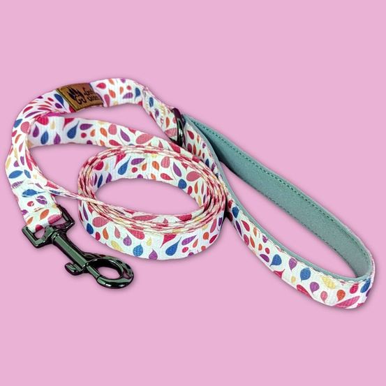 Laisse pour chien pétales - m