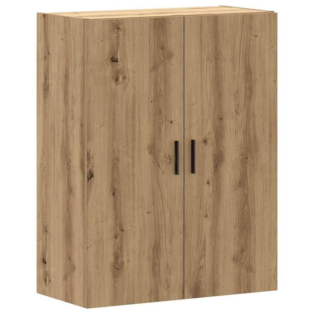 Armoire murale chêne artisanal 69,5x34x90 cm