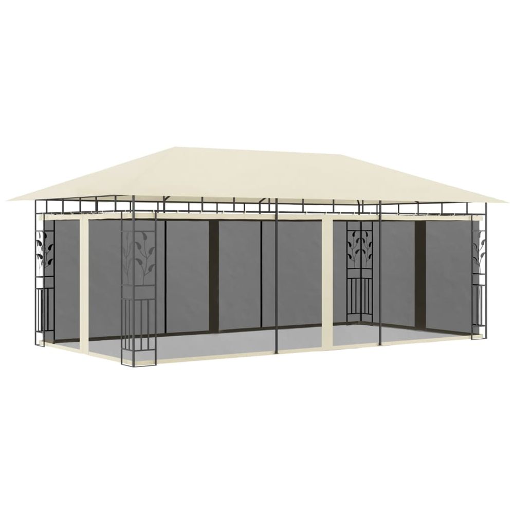 BelvÃ©dÃšre avec moustiquaire 6x3x2,73 m