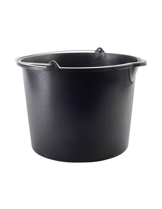 Seau de chantier 12l avec bec 6596 ø30.6x23.2cm barbosa - universel