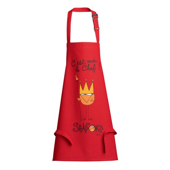 Tablier de cuisine enfant shadok roi chef