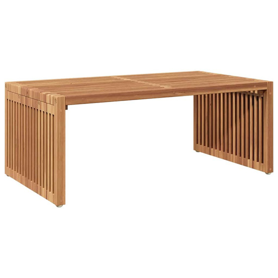 Table d'appoint de jardin marron 90 x 50 x 36 cm