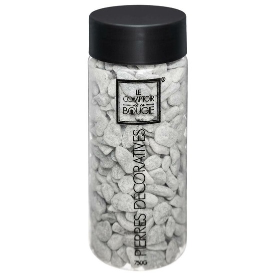 Pierres déco - petit modèle - céramique - gris - 750g