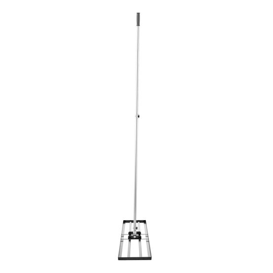 Râteau niveleur de pelouse 1219 x 254 mm, manche 2130 mm, acier carbone anti-rouille, pour cour, terrain de golf et jardin