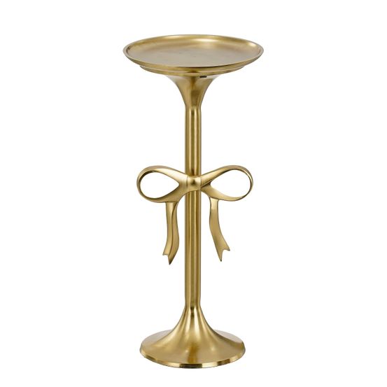 Mica decorations table d'appoint - h57 x ø25 cm - aluminium recyclé - doré