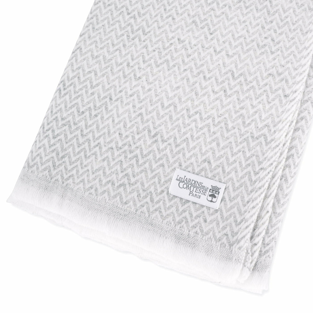 Etole / pashmina femme gris argenté