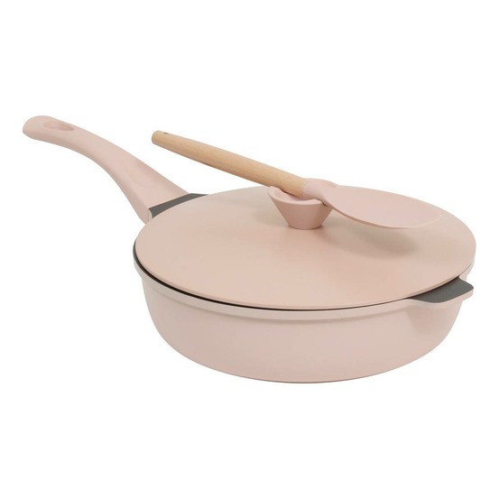 5five - sauteuse aluro aluminium rose d28cm