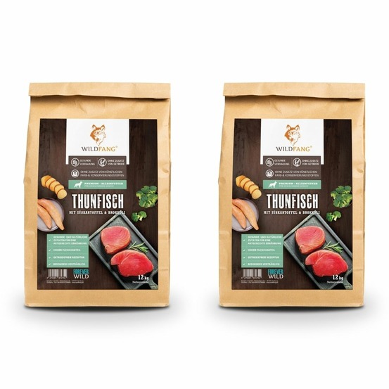 Wildfang - aliment sec pour adultes au thon - sans céréales