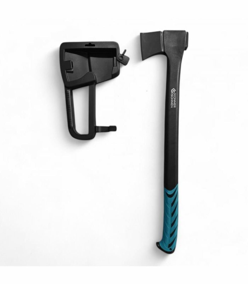 Hâche lame en acier carbone trempé - könner söhnen ks ca1500