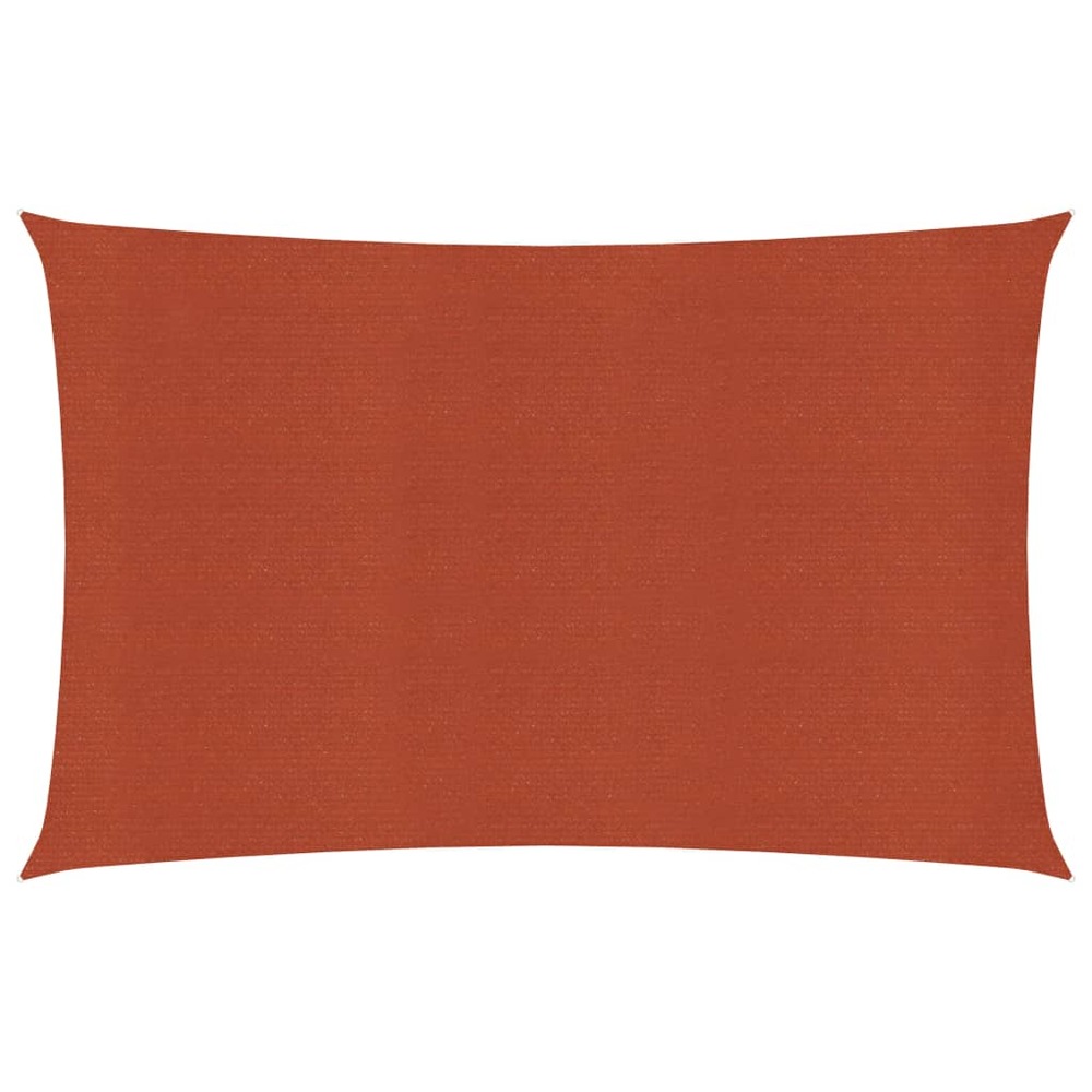 Voile d'ombrage 160 g/m² terre cuite 2 x 3,5 m pehd