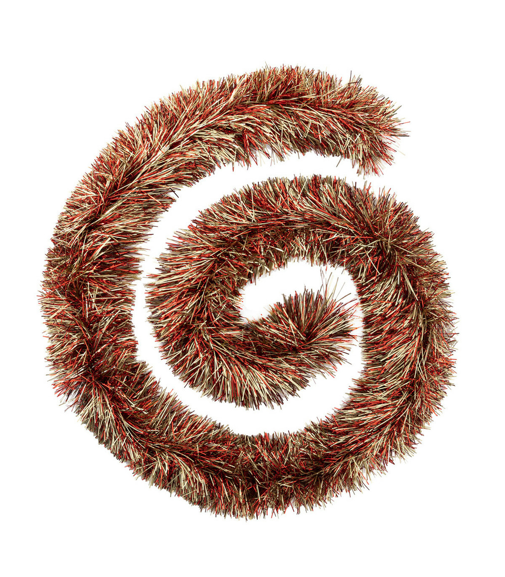 Guirlande de noël boa large 15 cm longueur 2 mètres